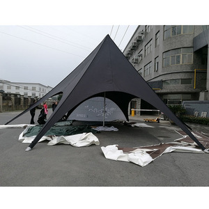 10m di diametro della fiera a forma di stella singola a forma di stella mostra all'aperto che riunisce la <span class=keywords><strong>tenda</strong></span> a mosca dell'evento del partito - Product Image 2