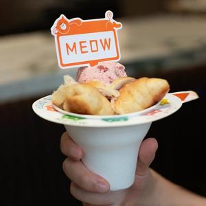 ถ้วยขนมหวานแบบใช้แล้วทิ้งทำจากเยื่อกระดาษ เกรดสำหรับอาหาร บรรจุภัณฑ์ไอศกรีม ครัวซองต์ ถ้วยย่อยสลายได้ทางชีวภาพ ถ้วยกระดาษชานอ้อย เกรดสำหรับอาหาร - Product Image 3