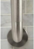 Barre d'appui de sécurité pour salle de bain Moen Home Care, 24 pouces, en acier inoxydable, pour baignoire et douche