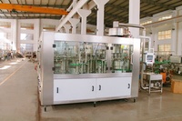 Machine de remplissage automatique électrique numérique de boissons gazeuses au CO2 avec pompe à engrenages PLC, économie d'énergie, 2000 BPH pour bouteilles en plastique PET