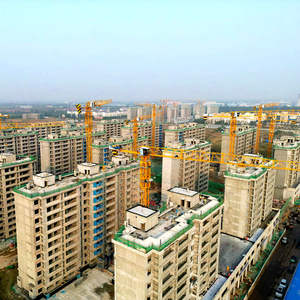 Grúa Torre Sin Cabina DAHAN QTZ125-6015 de 8/10 Toneladas, Motor de 200m, Grúa de Construcción de Alta Eficiencia para Renovación de Barrios en Binzhou - Product Image 2