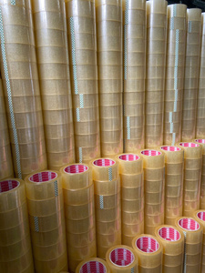 Vente en gros de ruban adhésif simple face BOPP transparent Carton robuste et papier de masquage OEM/ODM adhésif acrylique fabriqué au Vietnam - Product Image 6