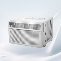 Climatiseur de fenêtre Puremind 10000 BTU 115V 60Hz R32 Compresseur rotatif Faible bruit Compact pour appartement Chambre d'hôtel USA