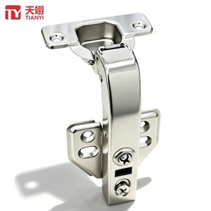 TIANYI 90 °   Bisagra para Puerta Batiente con Amortiguador Hidráulico, de Acero Laminado en Frío, Ajustable en 3D, de 35 mm, con Cierre Suave para Puertas de Madera - Product Image 1