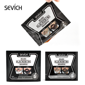 Sevich 2024 Vendita Calda Shampoo per Barba Nero Colorazione Rapida della Barba in 5 Minuti - Product Image 4