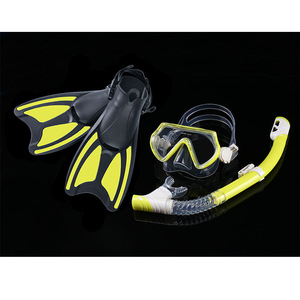 Set de Máscara, Snorkel y Aletas de Buceo para Niños, Talla XS, Color Azul, Material TPRPP, Equipo de Natación - Product Image 2