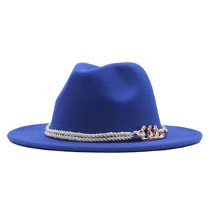 Nuevos Sombreros Fedora Unisex Estilo Europeo Americano, Estilo Retro Británico Jazz, Sombreros Panamá de Poliéster/Algodón para Protección Solar de Verano - Product Image 5