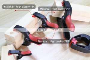 Hard Plastic A-Shape Woodworking <b>Clip</b> Hand Screw <b>Clamp</b> Fixing <b>Clamp</b> Cock Spring <b>Clamps</b> Set DIY Tools Grip - Product Image 5