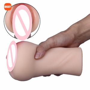 Penjualan laris mainan Pussy asli saku silikon Vagina anal bertekstur lemak alami untuk pria dewasa mainan Pussy seks boneka Sax Anus - Product Image 4