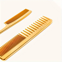BLISSLIFE Gold Series Fantaisie Salon Styliste Kit D'outils De Coiffure Ciseaux De Coiffeur Peigne À Cheveux Brosse Section Pointu Queue Peigne Ensemble