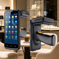 جهاز PDA أندرويد أصلي مع قارئ بصمات الأصابع وقارئ بطاقات RFID وقارئ البطاقات الذكية مع تقنية التعرف على الوجه وبصمات الأصابع