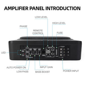 Subwoofer sous le siège <span class=keywords><strong>de</strong></span> <span class=keywords><strong>voiture</strong></span> Amplificateur intégré <span class=keywords><strong>de</strong></span> 10 pouces Subwoofer mince Subwoofer <span class=keywords><strong>de</strong></span> <span class=keywords><strong>voiture</strong></span> actif <span class=keywords><strong>de</strong></span> grande puissance pour camion - Product Image 2