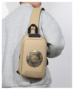 Sac de Poitrine Antivol Homme Grande Capacité pour Voyage, Sport et Extérieur, Imperméable et Personnalisable, Vente en Gros - Product Image 3