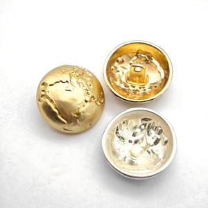 Boutons en métal de qualité supérieure, texture <span class=keywords><strong>météorite</strong></span>, boutons en dôme, résistants à la corrosion, pour manteaux de femmes - Product Image 3