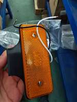 Feux latéraux à LED 12/24v 2led, réflecteur, lumière basse et haute, lumière stroboscopique d'avertissement pour camion, remorque, camion, bus