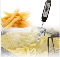 Termometer daging Digital Multifungsi, termometer panggangan memasak dapur terbuat dari plastik tahan lama