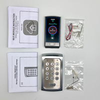 DK-2835 (P2) Teclado de Control de Acceso Inalámbrico Autónomo con Aplicación Móvil Tuya Wi-Fi, Código y Smartphone, IP-65 Impermeable, Aleación de Zinc