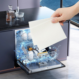 Pastiglie Ecologiche Biodegradabili per Lavastoviglie Fogli Sostenibili per la Pulizia dei Piatti - Product Image 5