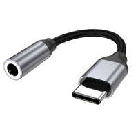Adaptateur de prise casque USB C vers prise casque 3.5mm Convertisseur d'adaptateur audio de type C