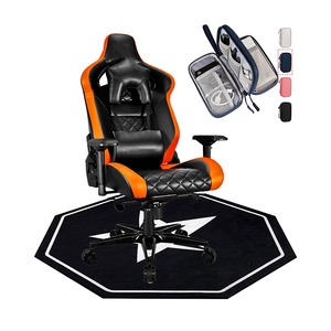 Easy Silla Gamer Hot Popular Colombia Orange Office Rocking Racing Style Silla Alibaba <span class=keywords><strong>Gaming</strong></span> Silla con alfombrilla para silla de ordenador - Product Image 1