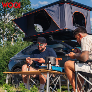 Lều mái xe tự động chống thấm nước WOQI bán buôn, dành cho 2-3 người, vỏ cứng bằng nhôm, dùng cho xe hơi, xe Jeep, xe <span class=keywords><strong>4x4</strong></span>, cắm trại ngoài trời, ba mùa - Product Image 6
