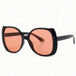 Nouveauté 2019, style estival, lunettes de soleil vintage à grande monture, lunettes de soleil carrées surdimensionnées pour femmes, UV400 - Product Image 4
