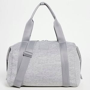 Customized Large Carryall Neoprene Duffle Bag Foldable Waterproof Portable Grey Sport Luggage Zipper Men Women Weekender Hand - Product Image 1