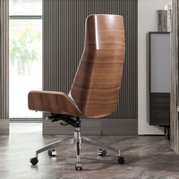 Chaise de bureau capitonnée orange, blanche et grise, chaise de bureau de luxe pour patron, PDG, Chesterfield, sans accoudoirs, en cuir