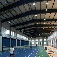 Edificio de Estructura de Acero Galvanizado Multiusos y Rentable, Gran Piscina Abierta, Centro Deportivo de Estructura Multiacero
