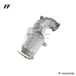 Tubo de Escape de Alto Flujo para Abarth Serie 500 595 695 1.4T, Sistema de Escape con Convertidor Catalítico y Protección Térmica - Product Image 3