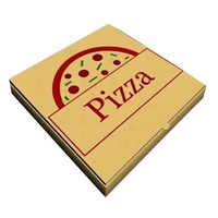 Boîtes à pizza en carton ondulé en gros, logo personnalisé imprimé, emballage pour pizza, Caja De Pizza