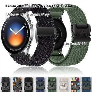 Correa Deportiva Elástica de Nailon Trenzado con Hebilla de Paracaídas de <span class=keywords><strong>22</strong></span> mm para Xiaomi Watch 5 Sport, para Xiaomi Watch S5 S4 S3 - Product Image 1