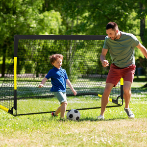 Porta portatile Mini Pop-up pieghevole calcio calcio rete da calcio multifunzionale regolabile obiettivo da calcio per i bambini - Product Image 5