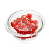 Ensembles de casseroles en Borosilicate casseroles en verre transparent