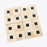 Carrelage en céramique émaillée mate 300x300mm 10mm d'épaisseur, aspect pierre, résistant à l'usure, antidérapant, pour sols intérieurs et extérieurs