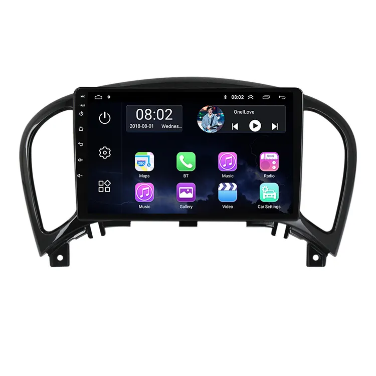 9 inç araba Android otomobil radyosu Dvd OYNATICI Gps Dsp Carplay navigasyon Nissan Juke için 2010 2011 2012 2013 2014