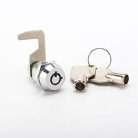 HB500 Cylindre de serrure à came rond tubulaire différent à clé Super Durable de 19mm pour distributeur automatique