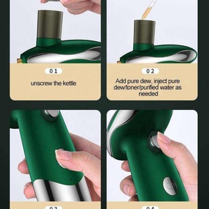 Nouvel appareil d'oxygénation à lumière rouge et bleue pour la vente en gros. Traitement de beauté hydratant à haute pression par pulvérisation froide pour usage domestique - Product Image 5