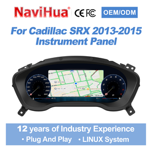 Medidor LCD para Auto Navihua con Sistema Linux, Carplay, Pantalla Digital, Velocímetro, Instrumento para Cadillac SRX 2013-2015 - Product Image 1