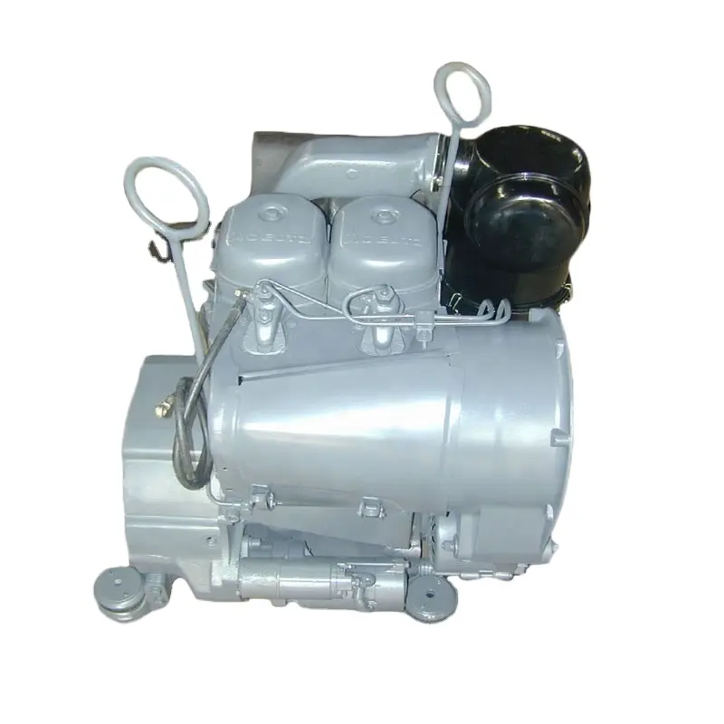 Deutz Mesin Diesel Pendingin Udara F2l511 2 Silinder Motor 11,5 KW 15KW 18KW