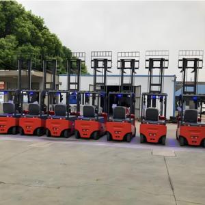 Chariot élévateur électrique 2 tonnes 2,5 tonnes 3 tonnes 4 roues motrices Batterie lithium-ion Haute efficacité Chariot élévateur tout-terrain - Product Image 4