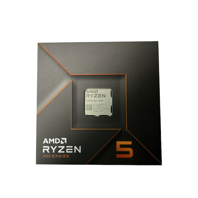 New CPU for AMD R 5 7600X R5 7600X BOX 100-000000593 4.7GHz 6-Core 12-Thread Processor 5nm Zen4 105W Socket AM5 PCI-E5.0