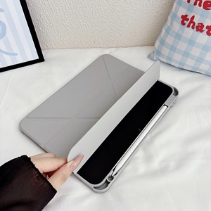 Étui pour <span class=keywords><strong>iPad</strong></span> 5 6 <span class=keywords><strong>7</strong></span> 8 <span class=keywords><strong>9</strong></span> 10 11 Air 11 13 <span class=keywords><strong>pouces</strong></span> / Mini 6e 7e génération / Pro 11 12.<span class=keywords><strong>9</strong></span> (3e/4e/5e/6e génération), étui transparent pliable 3+Y - Product Image 4