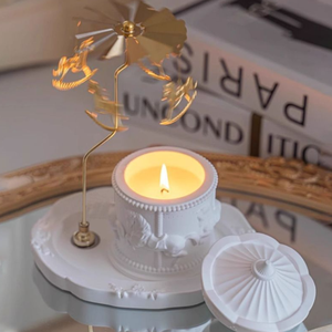 <b>Carousel</b> bedroom scented <b>candle</b> long-lasting fragrance revolving lantern luxury birthday fragrance gift set for girls - Product Image 5