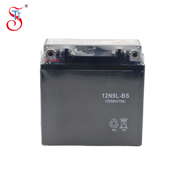 Suitable for Various Motorcycle Models 12V 9Ah Lead Acid Battery 12N9L-BS  Motorcycle Battery Starting Batteries