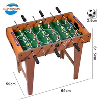 Table de jeu éducative en bois interactive parent-enfant, jouet pour bébé, table de jeu de football pour bébé