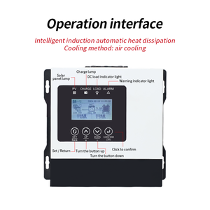 Controlador de Carga Solar MPPT Fonsoul FS-D23 30-60A, Entrada 18V-230V, Potencia de Carga 5760W, 97% de Eficiencia para Baterías de Plomo-Ácido/Litio - Product Image 3