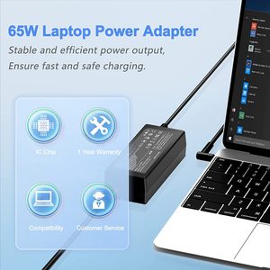 Chargeur d'ordinateur portable de haute qualité 45W 65W 90W, remplacement pour ordinateur portable <span class=keywords><strong>HP</strong></span>, <span class=keywords><strong>adaptateur</strong></span> <span class=keywords><strong>secteur</strong></span> intelligent à embout bleu pour Elitebook x360 - Product Image 3