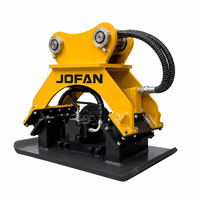 Compacteur vibrant hydraulique pour mini-excavatrice de 3 à 5 tonnes, idéal pour les projets de terrassement à petite échelle