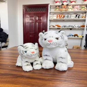 Peluche Tigre Artificiel en Promotion, Jouet en Peluche Doux pour Enfants, Peluche Tigre <span class=keywords><strong>Lavable</strong></span> - Product Image 4